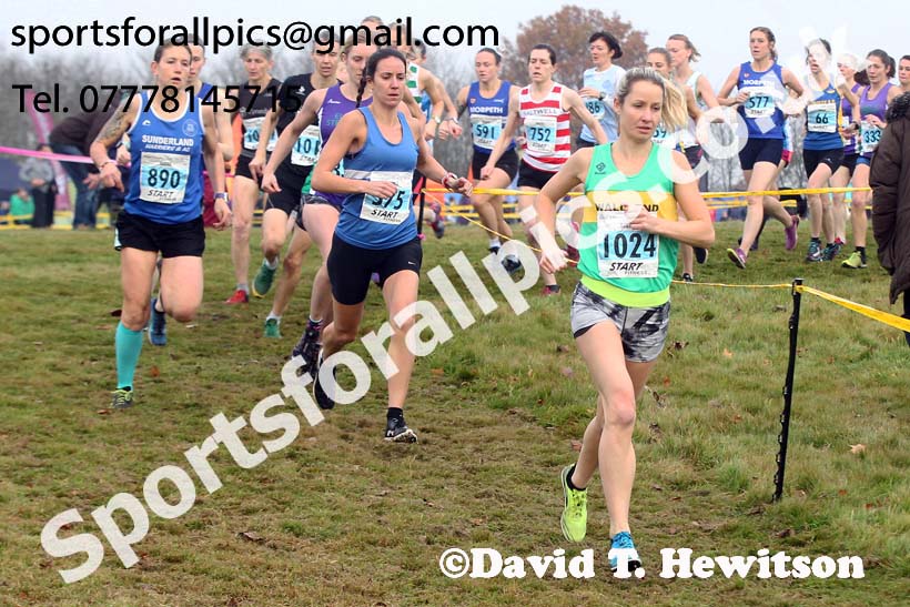 Senior womens Start Fitness NEHL, Aykley Heads, Durham. Photo:  David T. Hewitson/Sports for All Pics